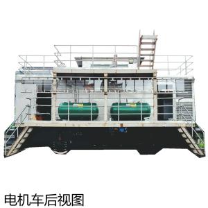 電機車后視圖